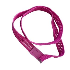 Pink‎ Cloth Belt Y2K Women's 34" Woven
